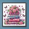 Diamond Painting-DIY Crystal Rhinestone Rose Book