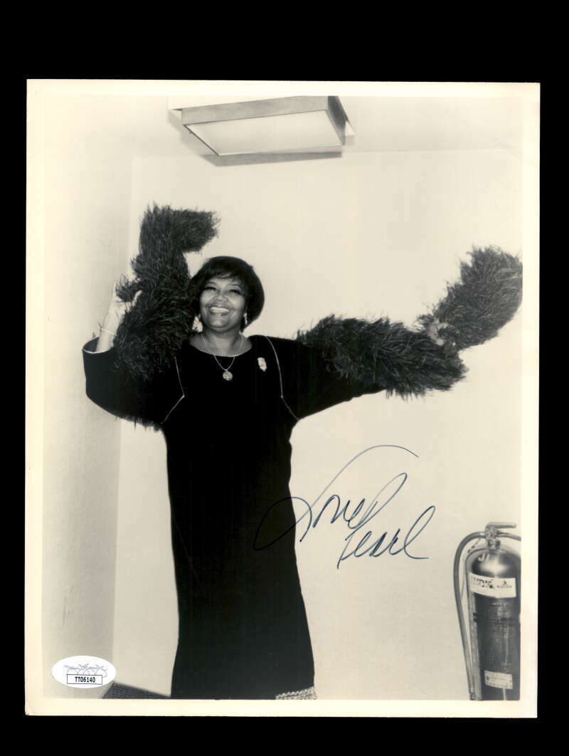 Pearl Bailey JSA Coa Signed 8x10 Photo Poster painting Autograph