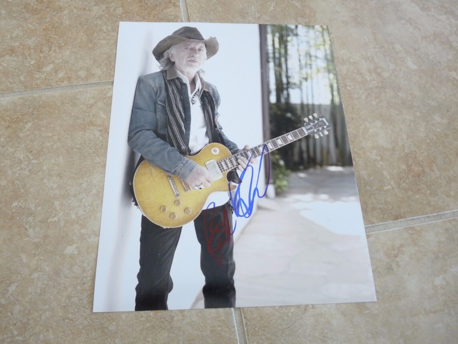 Brad Whitford Aerosmith Signed Autographed 11x14 Live Photo Poster painting PSA Guaranteed #1 F2