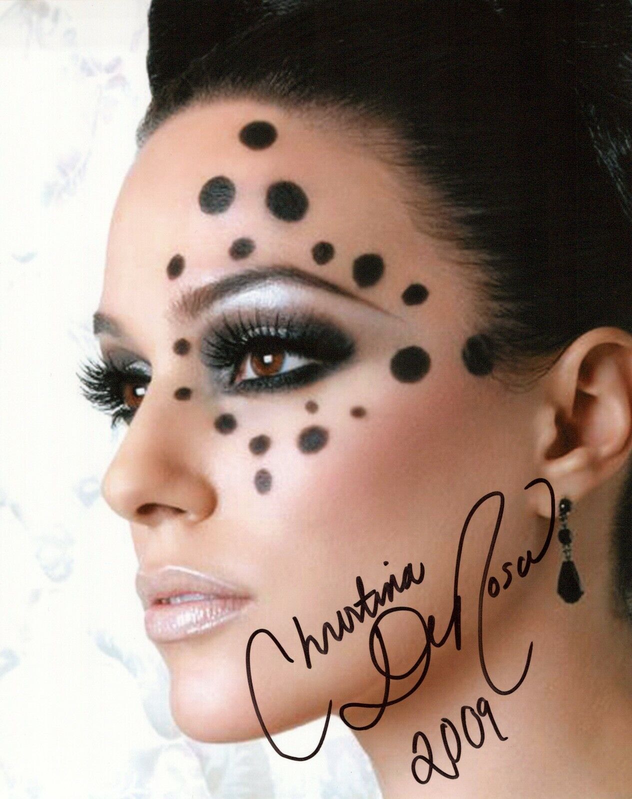 Christina DeRosa glamour shot autographed Photo Poster painting signed 8x10 #11