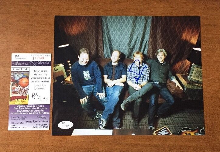 TREY ANASTASIO Signed Band 8x10 Photo Poster painting JSA/COA J19208 PHISH