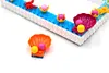 Pearl shell DIY Building Block Photo Frame Kit,Creative Handmade Assembled Photo Frame Handmade Craft Gift Home Tabletop Display Decor