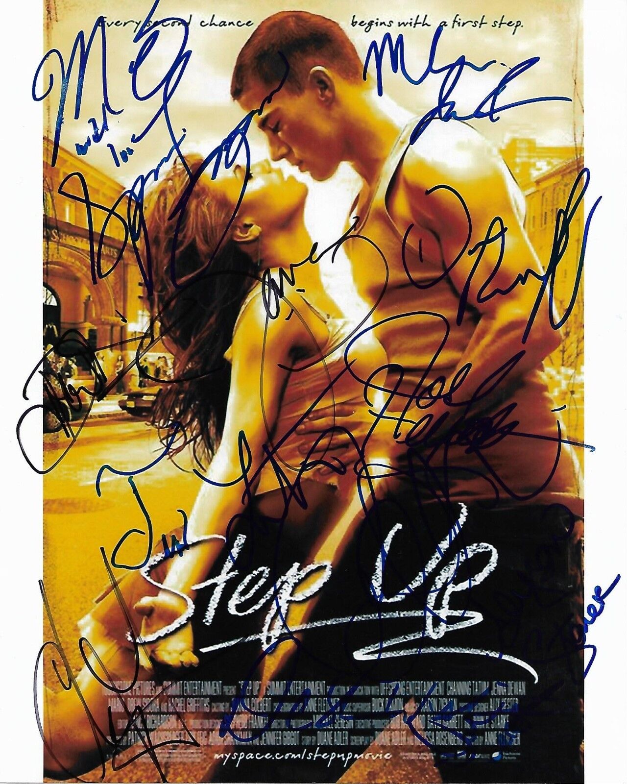 STEP UP POSTER AUTOGRAPHED Photo Poster painting SIGNED 8X10 #4 AT LEAST 12 SIGNATURES RARE