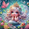 Mermaid - Crystal Rhinestone Diamond Painting