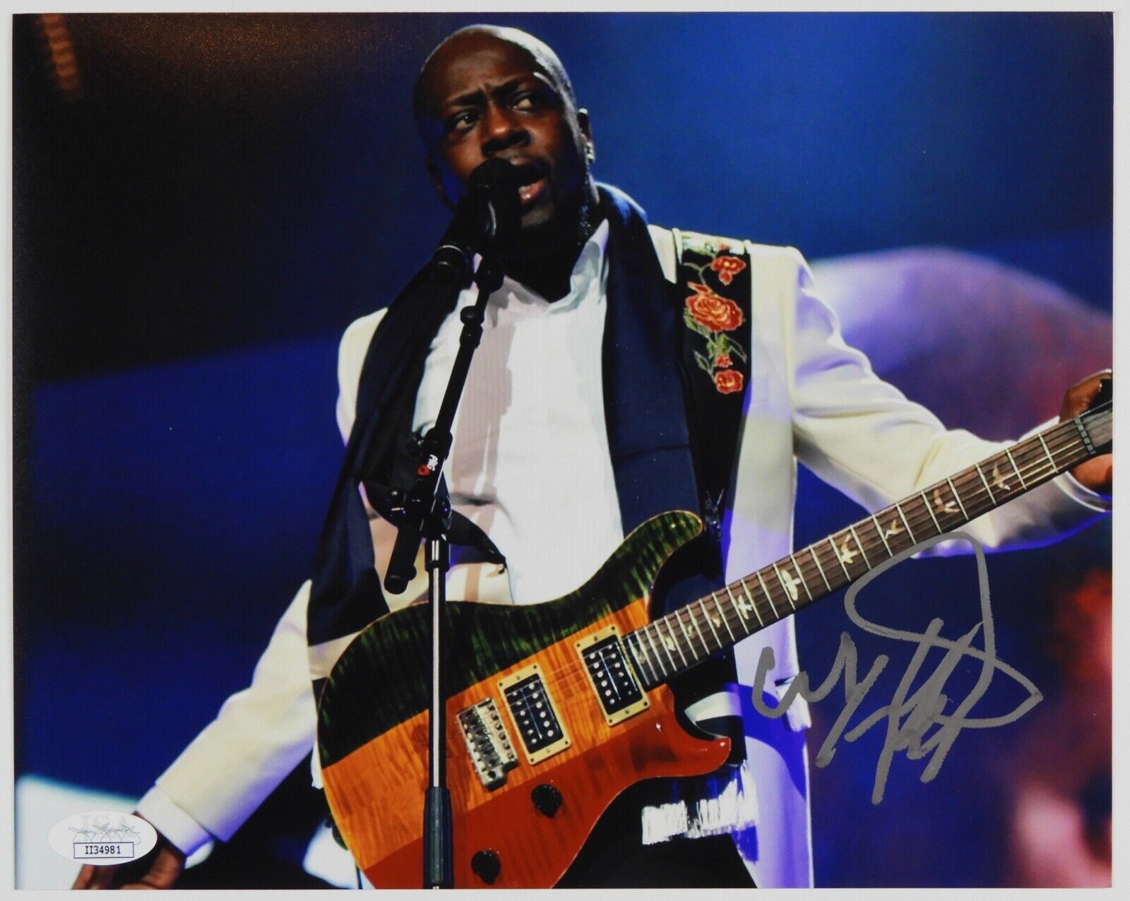 Wyclef Jean Autograph JSA 8 x 10 Signed Photo Poster painting