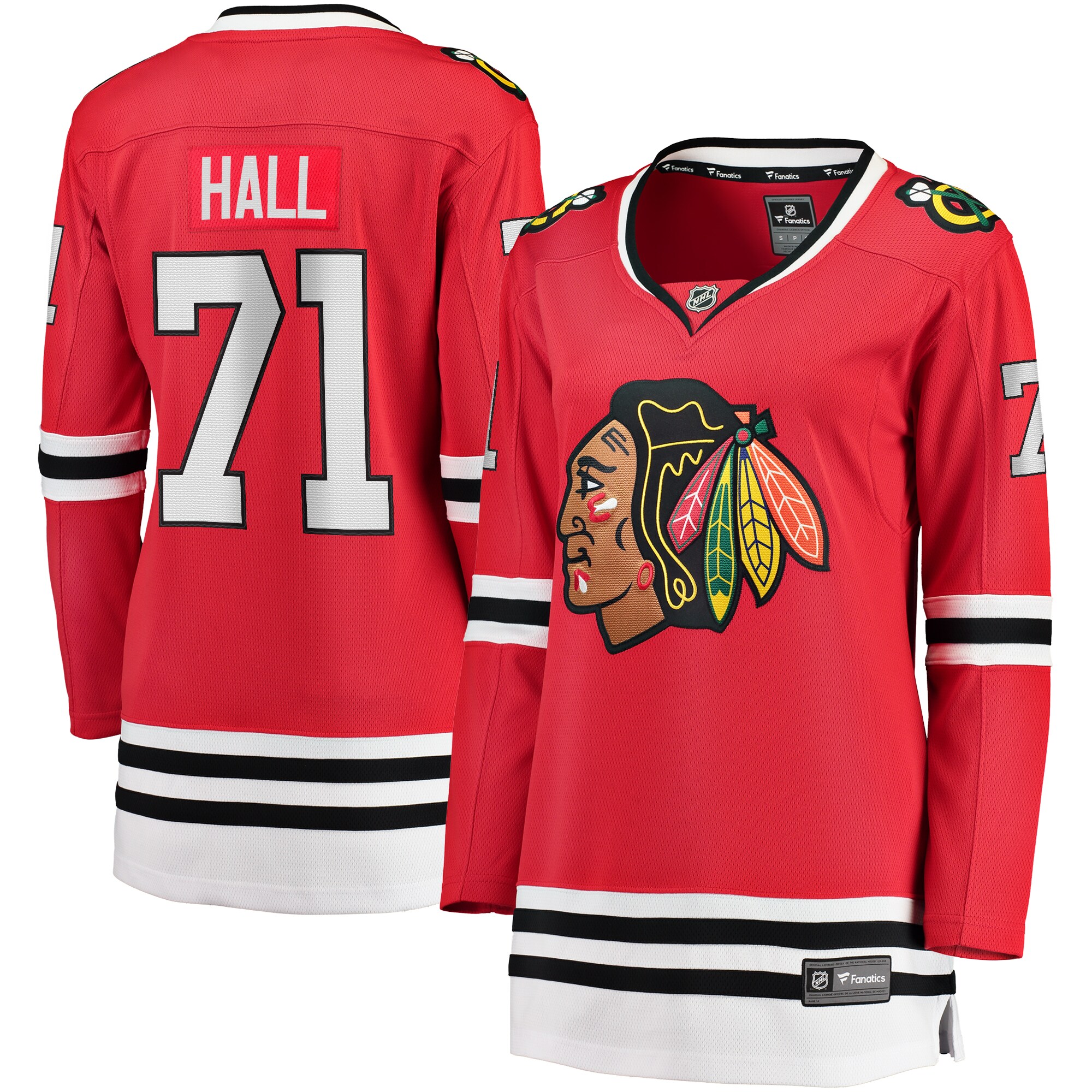 Taylor Hall Chicago Blackhawks Fanatics Women’s Home Breakaway   Jersey – Red mysite