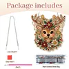 Deer Acrylic DIY Diamond Painting Pendant Double-Sided Print Kit