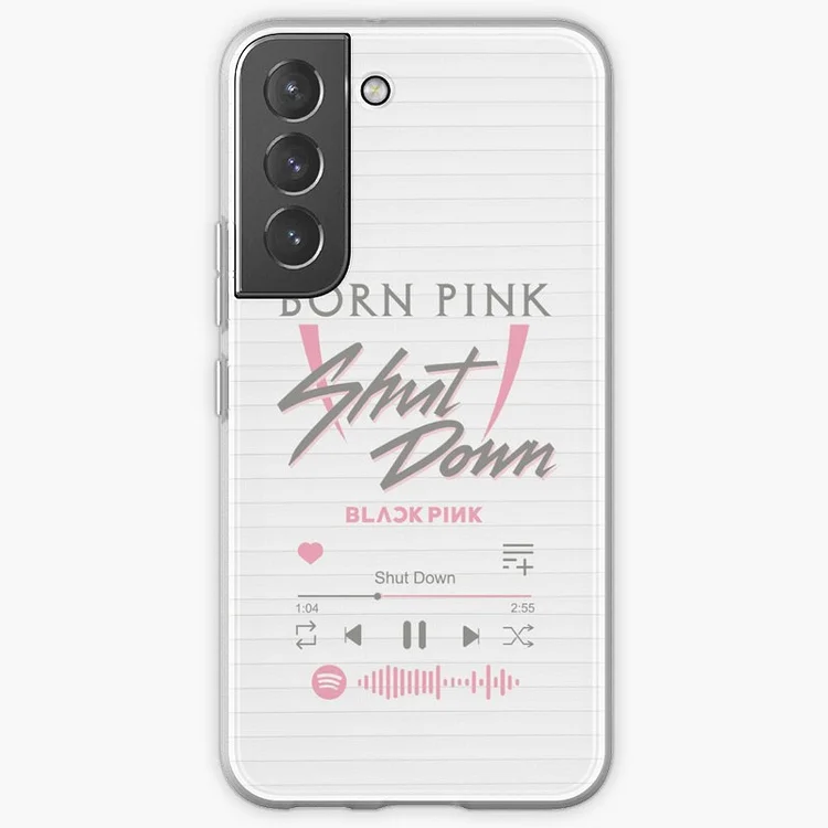 BLACKPINK Shut Down Music Player Phone Case