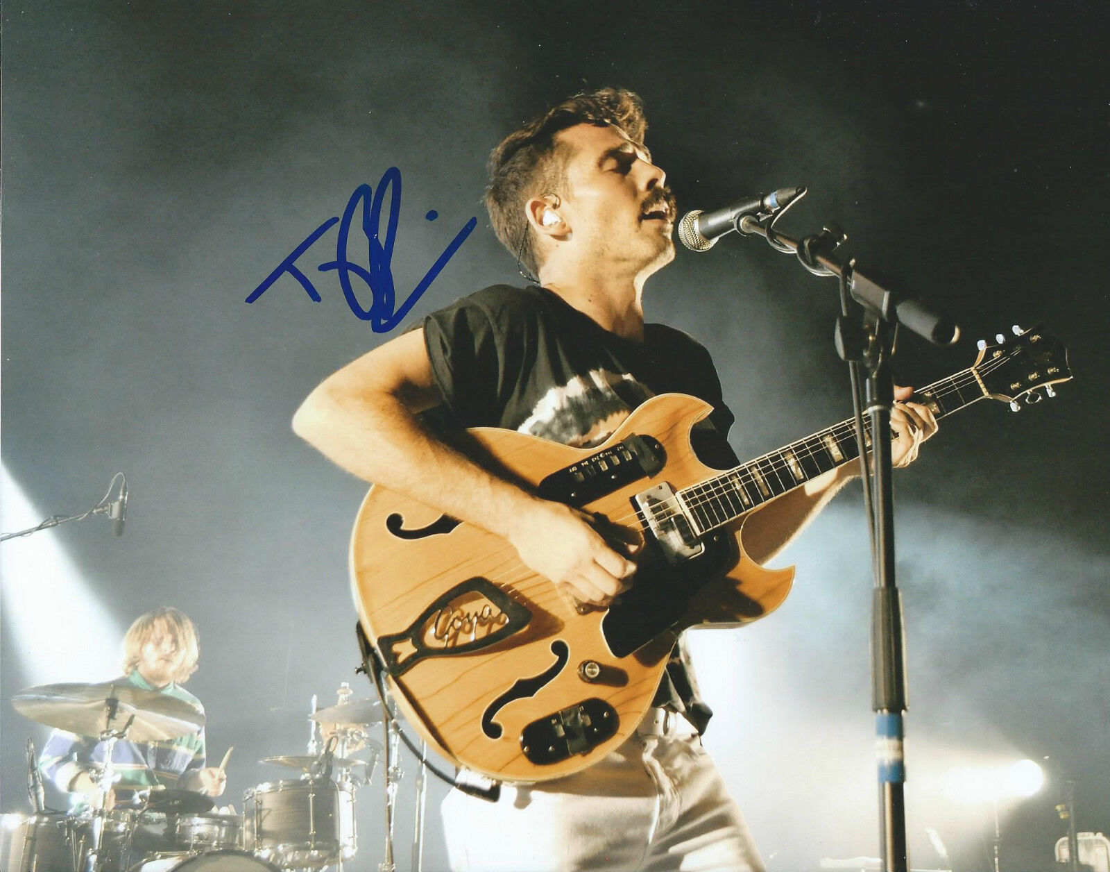 **GFA Local Natives Rock Band *TAYLOR RICE* Signed 8x10 Photo Poster painting MH2 COA**