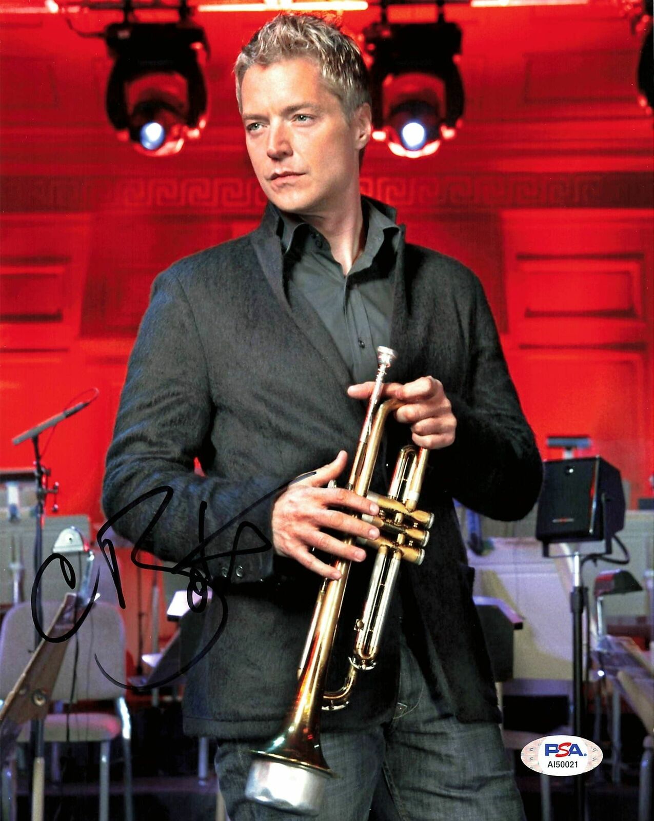 Chris Botti Signed 8x10 Photo Poster painting PSA/DNA Autographed Musician