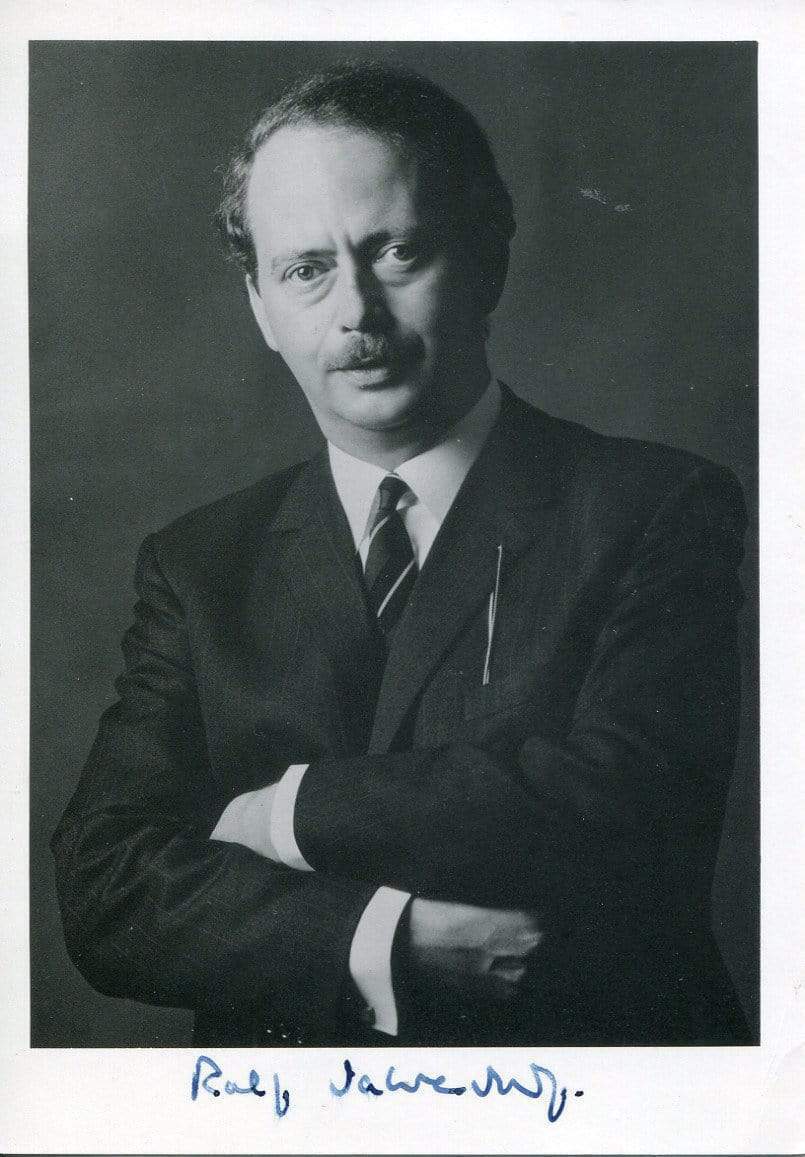 Sir Ralf Dahrendorf (+) autograph, British-German POLITICIAN FDP, signed Photo Poster painting
