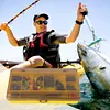 Fishing Lures Kit Soft and Hard Bait Hooks Sinker Weights Swivels Gifts for Men