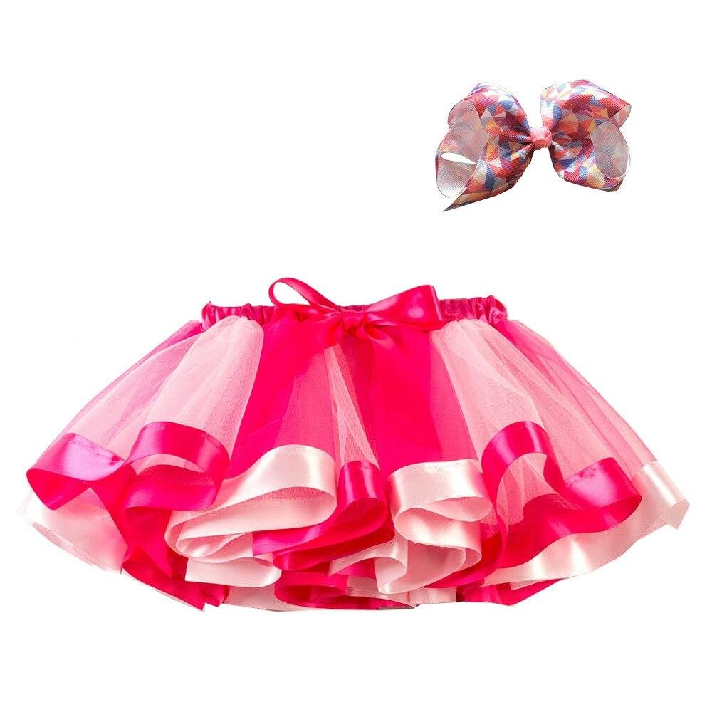 Unicorn Princess Tutu Skirt Baby Girls Summer Clothes Rainbow Kids Party Tutu for Girl Skirts Children Ball Gown Mini Pettiskirt