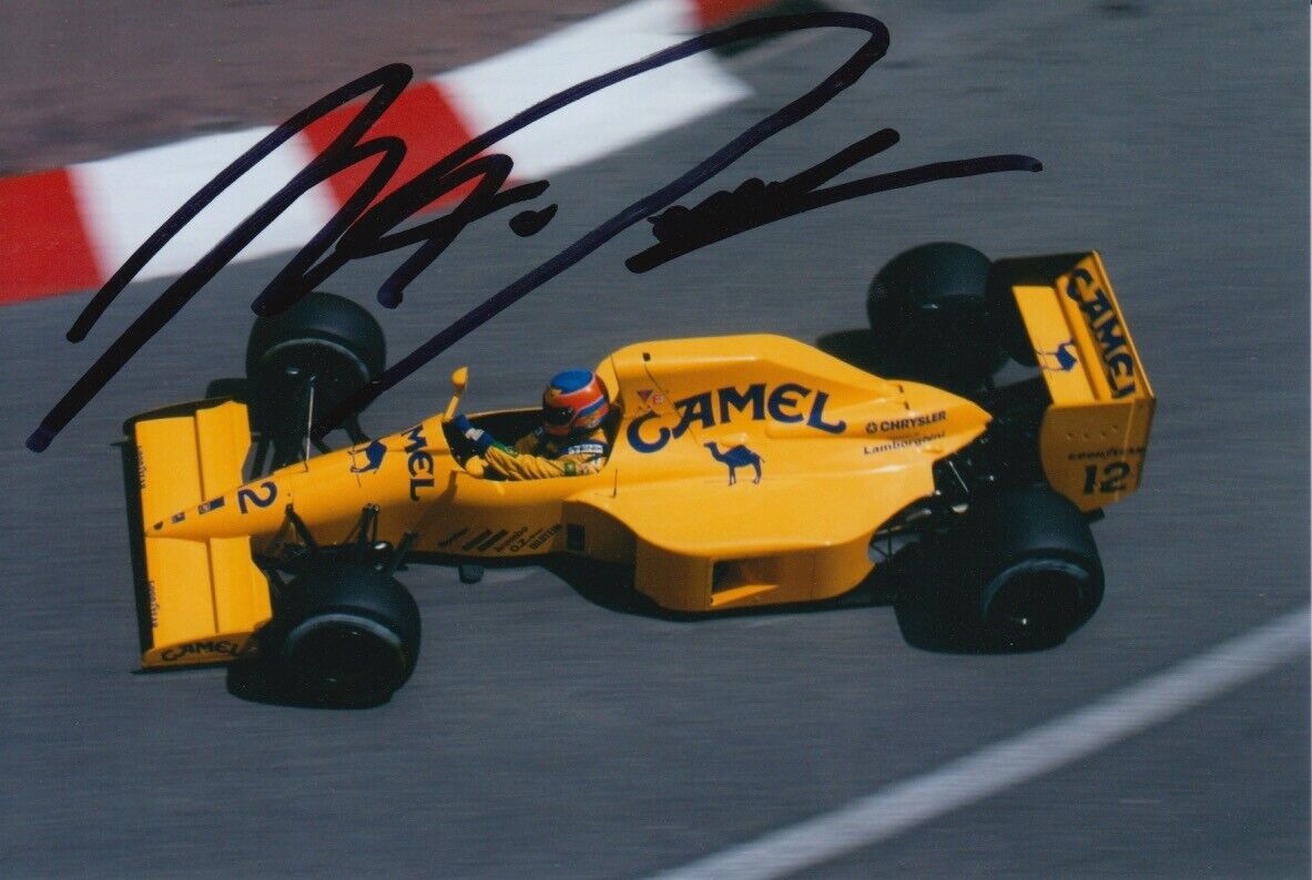 MARTIN DONNELLY HAND SIGNED 6X4 Photo Poster painting - FORMULA 1 AUTOGRAPH F1 5.