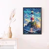 Diamond Painting-DIY Full Round Drill Lighthouse（40*60CM)