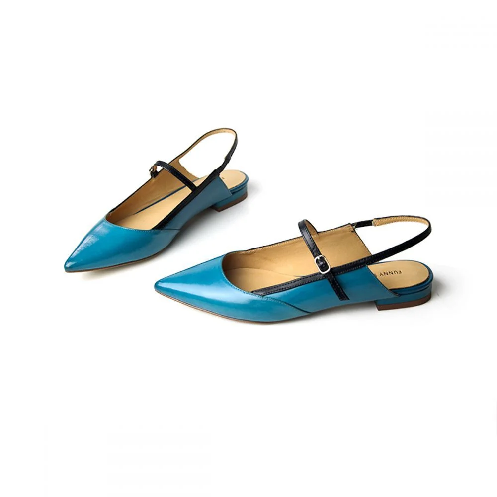 Slide Sandals Trending Shoes Slingback Flats For Ladies