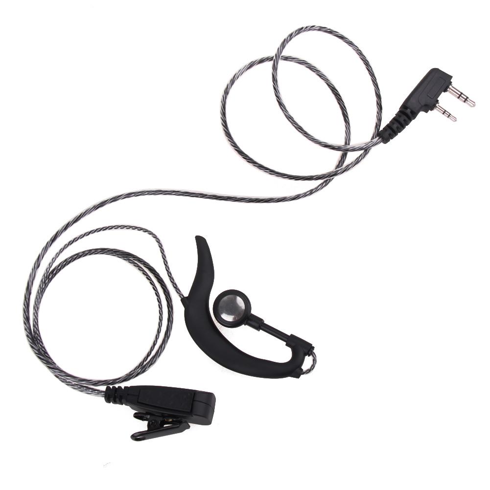 

2 Pin K Type Earpiece Headset with PTT MIC for BAOFENG Walkie-talkie, 501 Original