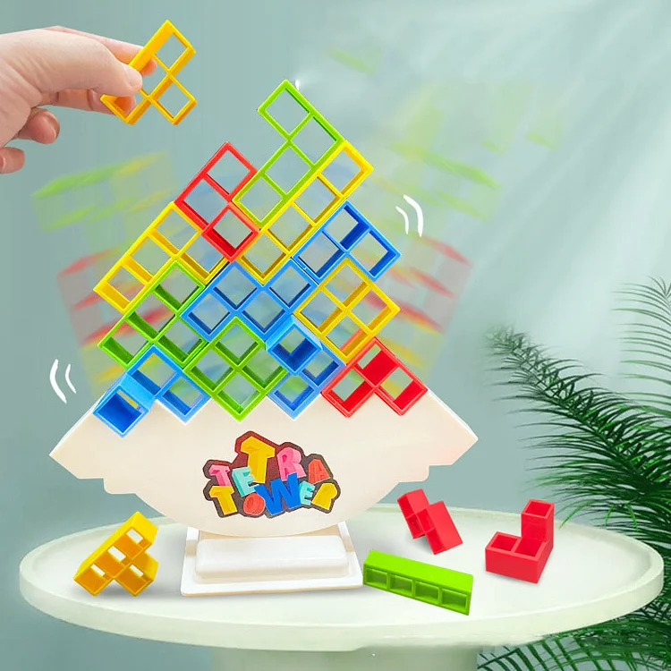 Tetra Tower Balancing board game Balance Blocks