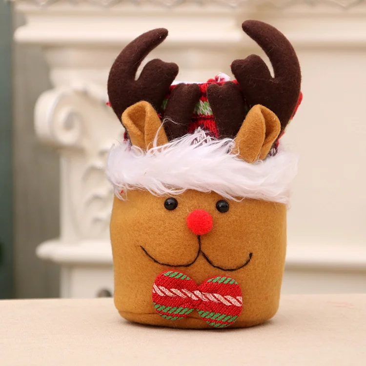Lovely Doll Christmas Gift Bags - Style E | AvasHome