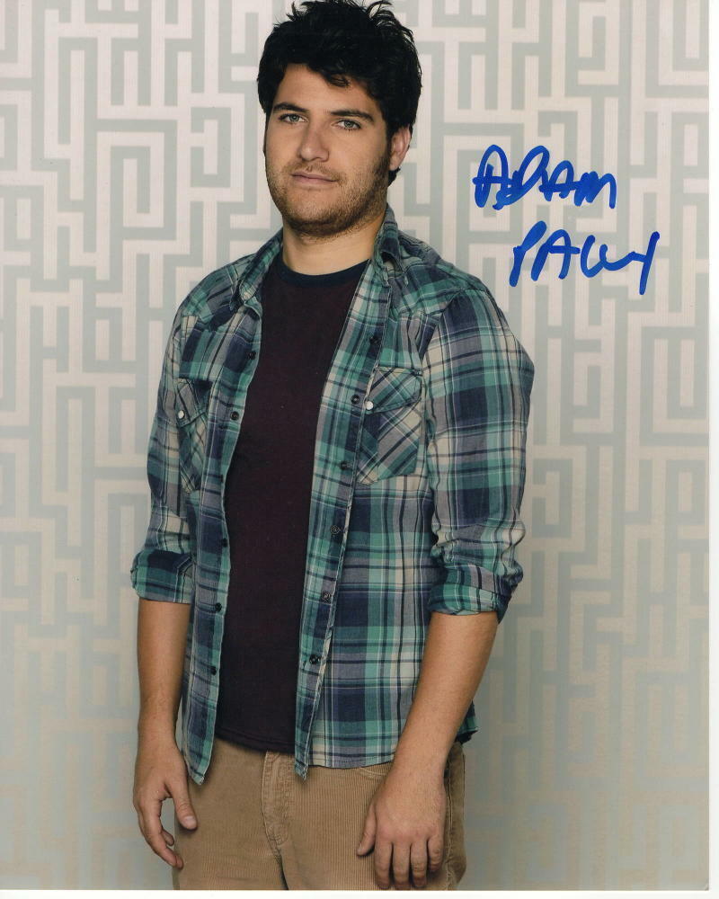 ADAM PALLY SIGNED AUTOGRAPH 8X10 Photo Poster painting THE MANDALORIAN BIKE SCOUT, HAPPY ENDINGS