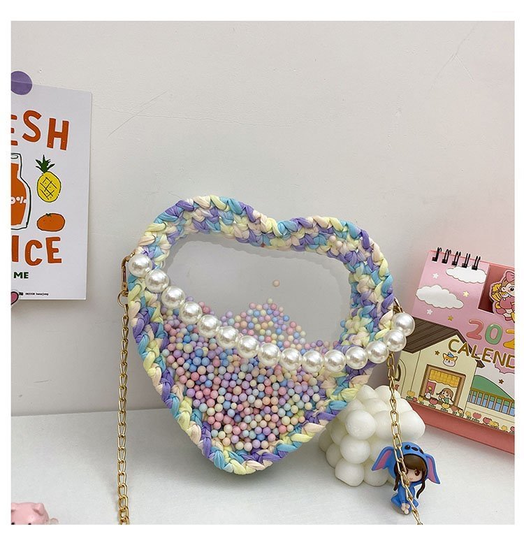 DIY Heart Shape Transparent Bag