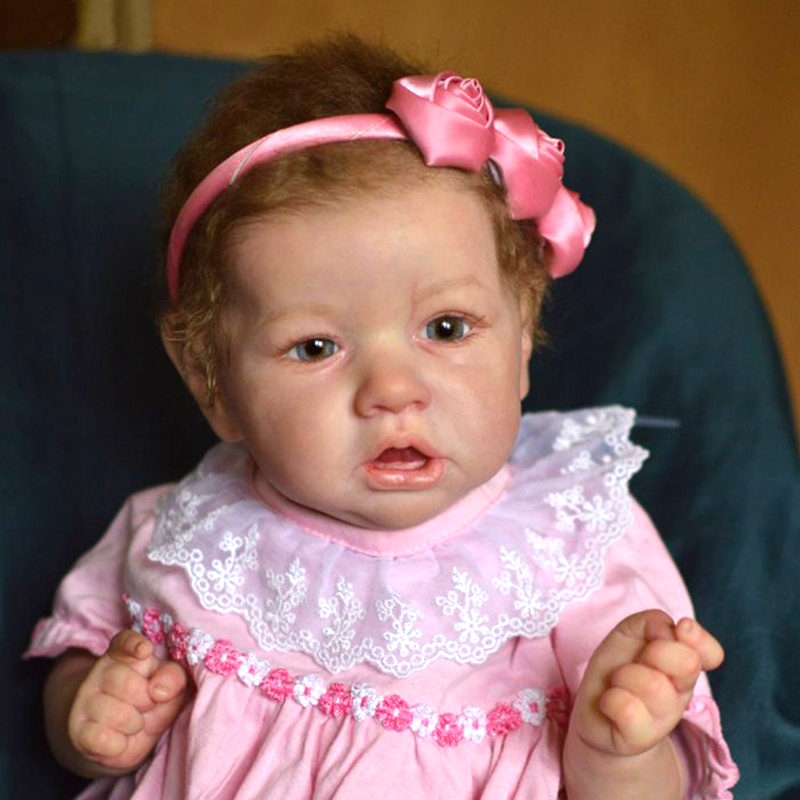 20'' Handmade Reborns  Khloe Reborn Baby Doll Girl Toy