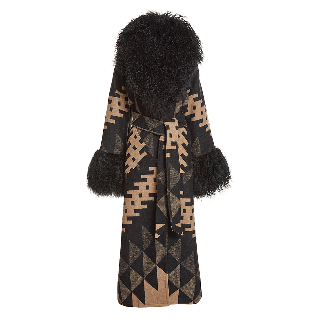 Thunderbird Mountain Shearling Duster Robe