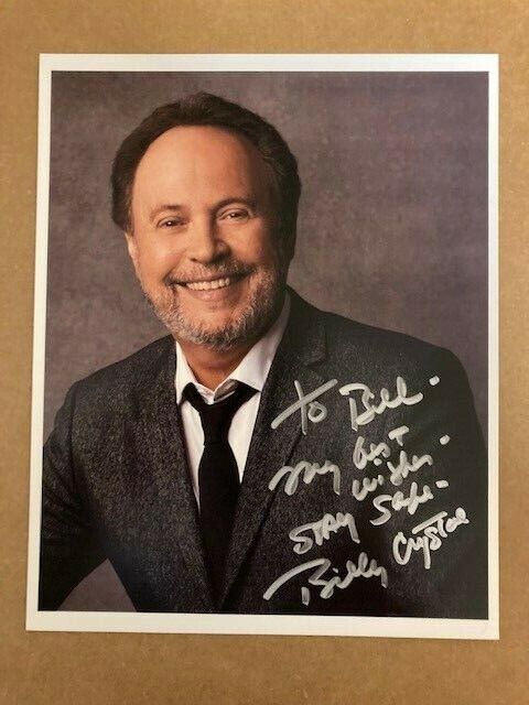 Billy Crystal Boldly Signed Close-Up 8x10 Photo Poster painting with COA