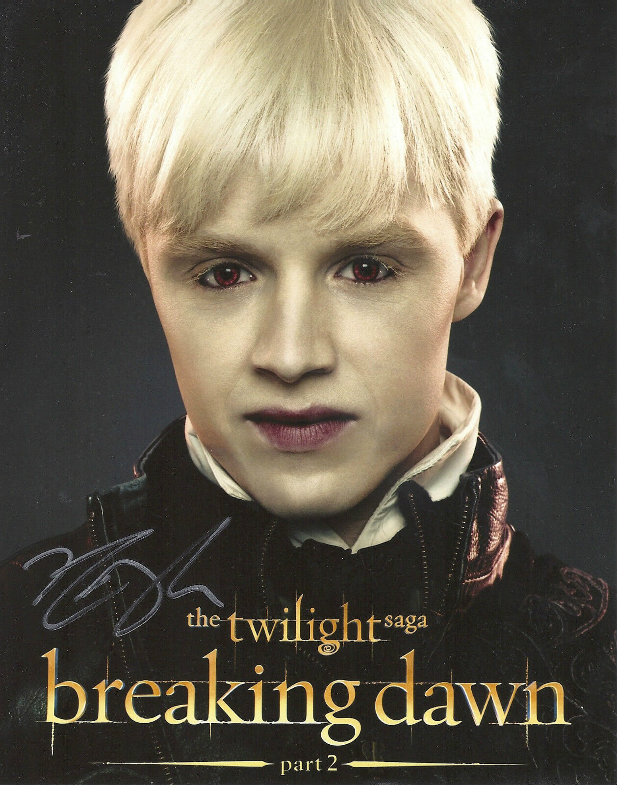 NOEL FISHER 'TWILIGHT' VLADIMIR SIGNED 8X10 PICTURE *COA