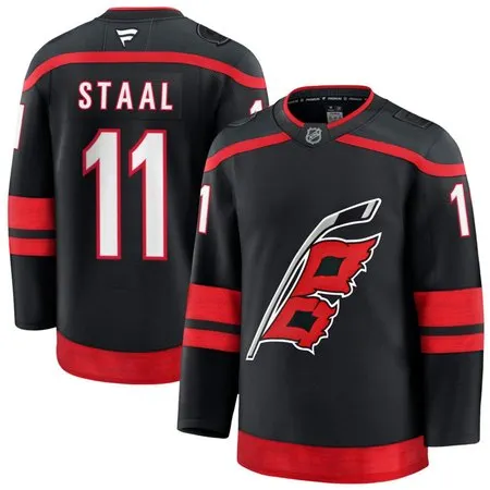 Youth Carolina Hurricanes #11 Jordan Staal Black Home Stitched Hockey Jersey