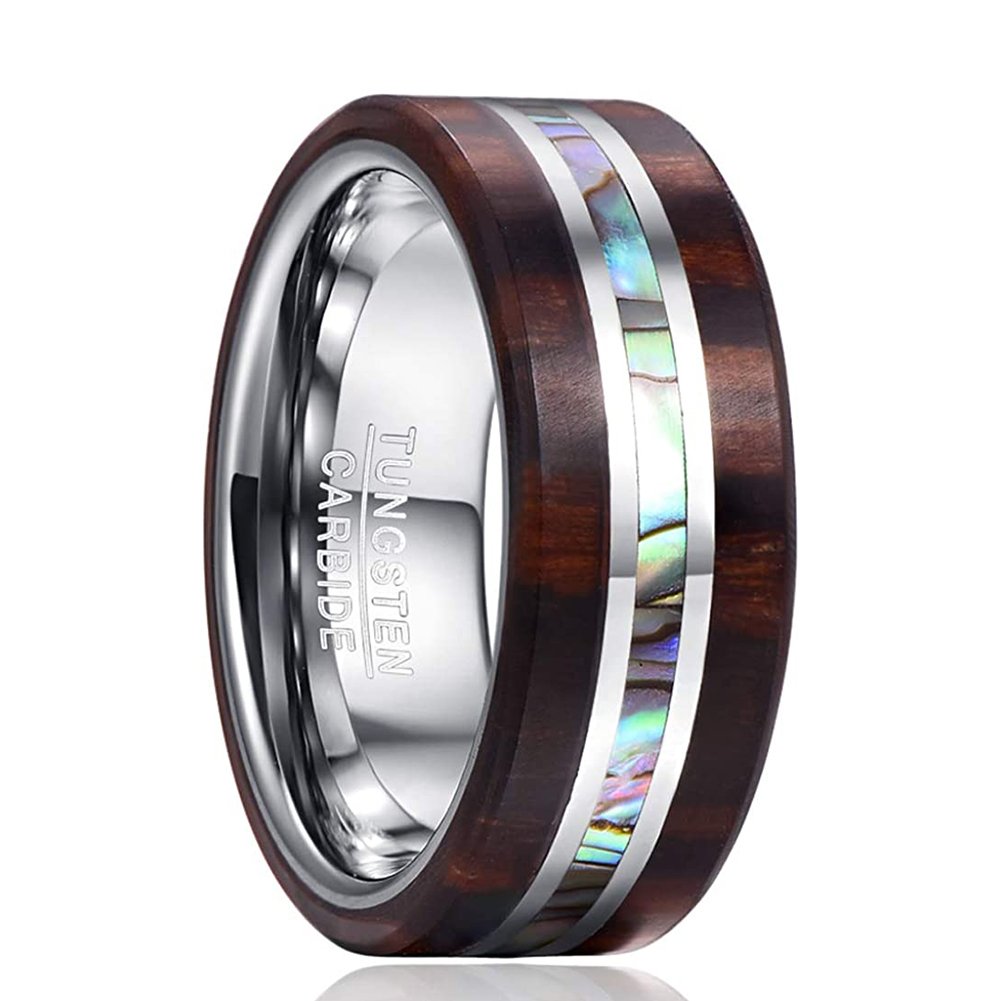Why Do People Wear Silver Wood And Abalone Shell Inlay Wedding Rings why-do-people-wear-silver-wood-and-abalone-shell-inlay-wedding-rings