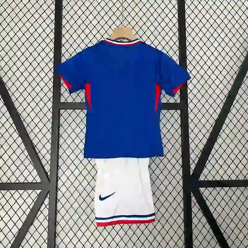 2024 Kids Size France Home Football Shirt 1:1 Thai Quality