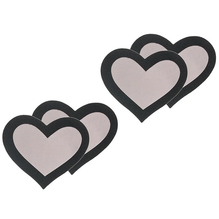 pornhint Pornhint Glow in the Dark Hearts Nipple Pasties