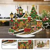 Christmas Train Special Shaped 2D Flat DIY Diamond Painting Ornament