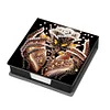 Animals Leather Diamond Art Note Box with 160 Sheets of Paper for DIY Art Craft