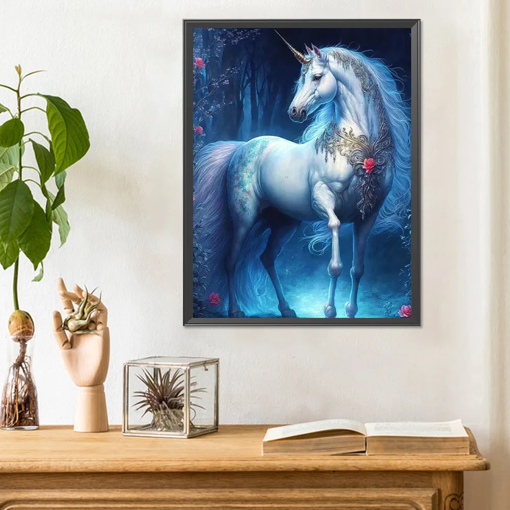 Diamond Painting - Full Round Drill - Unicorn(Canvas|30*40cm)