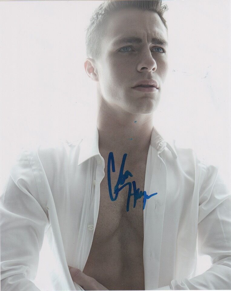 Colton Haynes Autographed Signed 8x10 Photo Poster painting COA with proof D