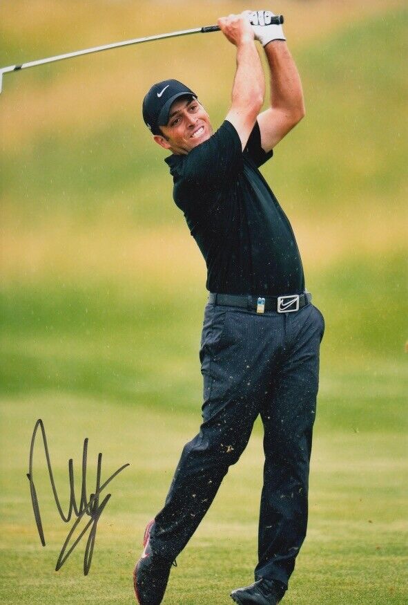 FRANCESCO MOLINARI HAND SIGNED 12X8 Photo Poster painting GOLF AUTOGRAPH