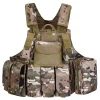 Multi-Function Quick-Release Bulletproof Vest MOLLE Stab-Resistant Wear-Resistant Tactical Vest