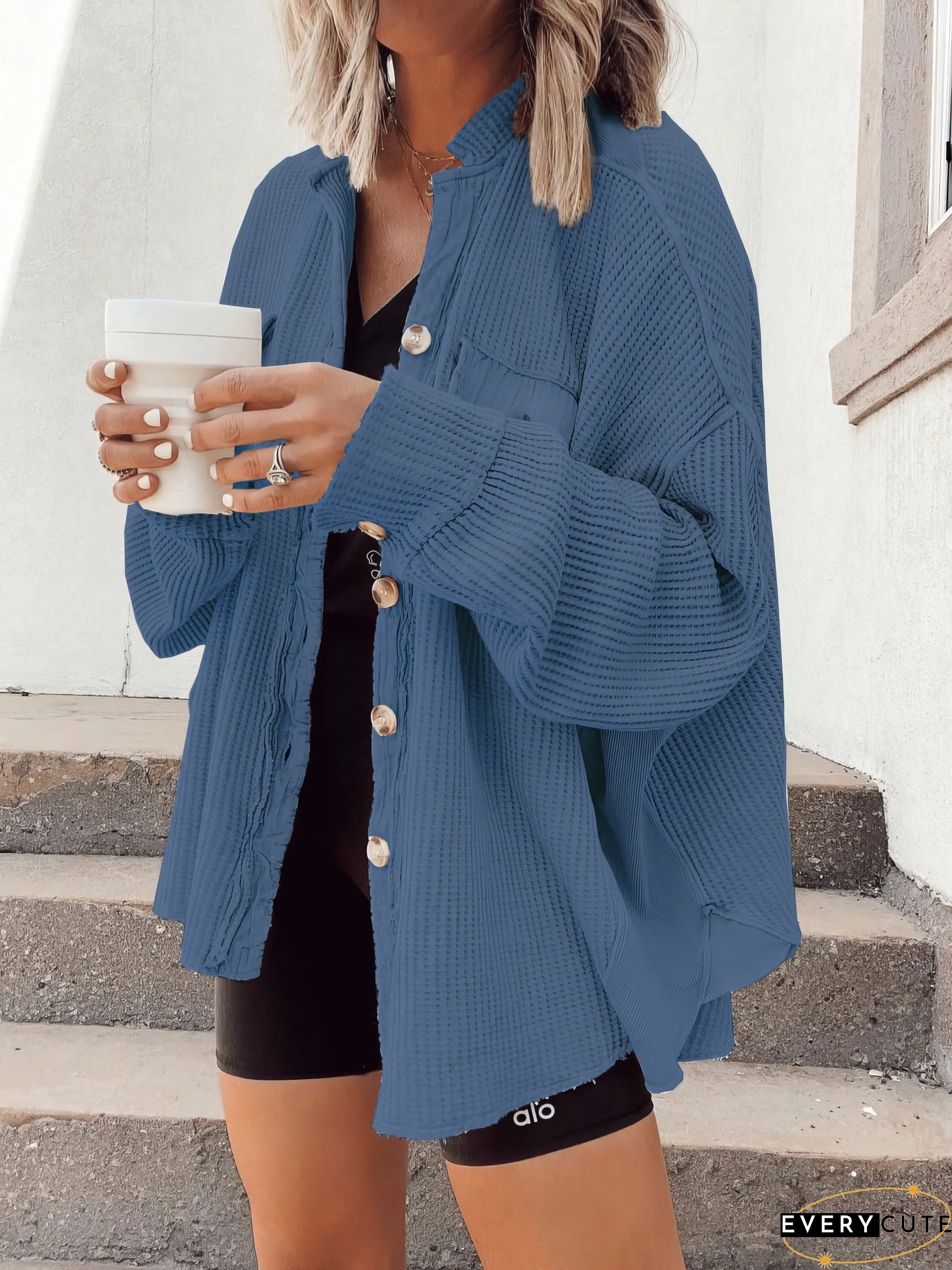 Warm Knitted Long Cardigan