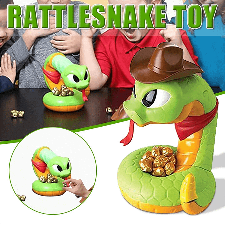 Electric tricky and scary rattlesnake toy | 168DEAL