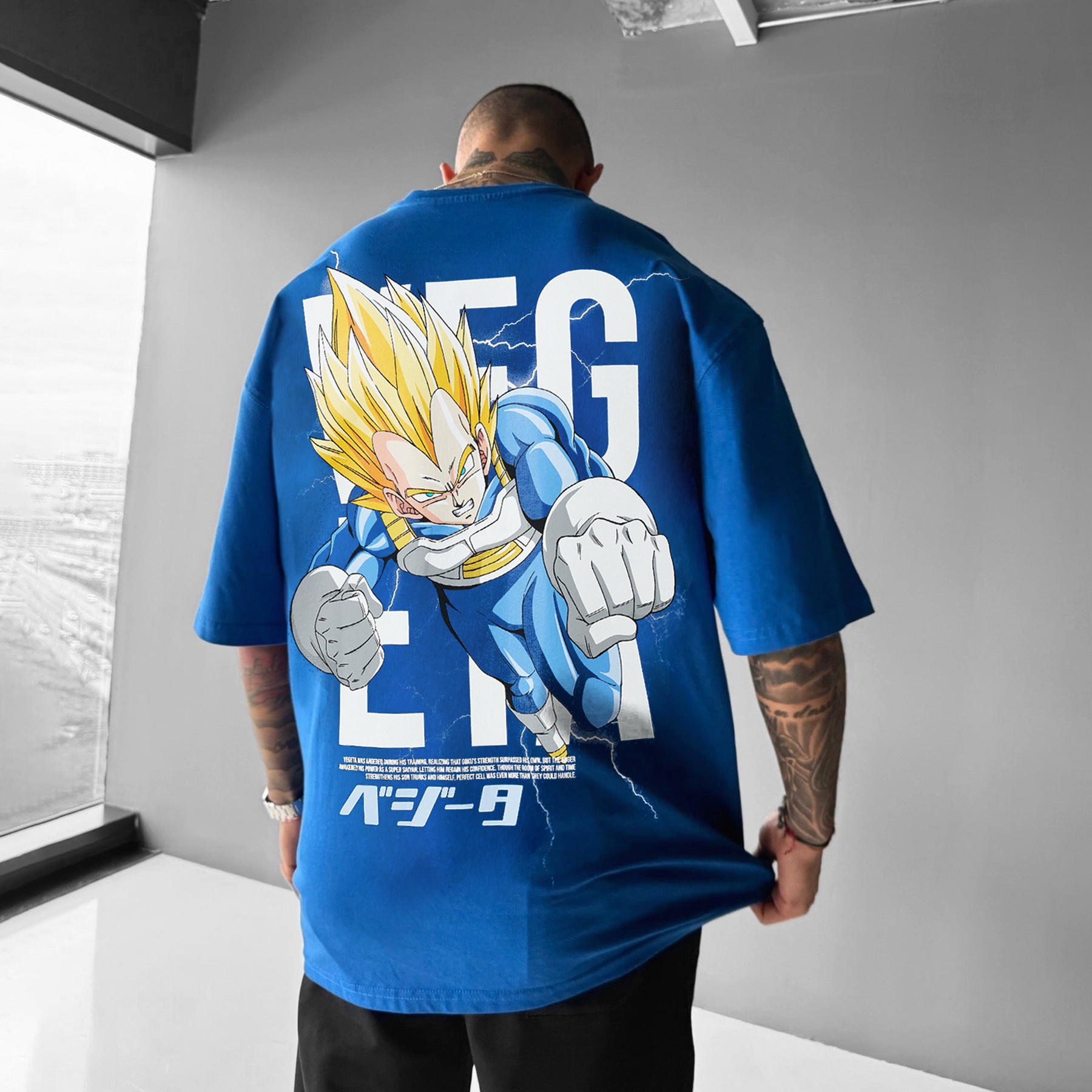 Vegeta Dragon Ball Unisex Casual Loose T-shirt