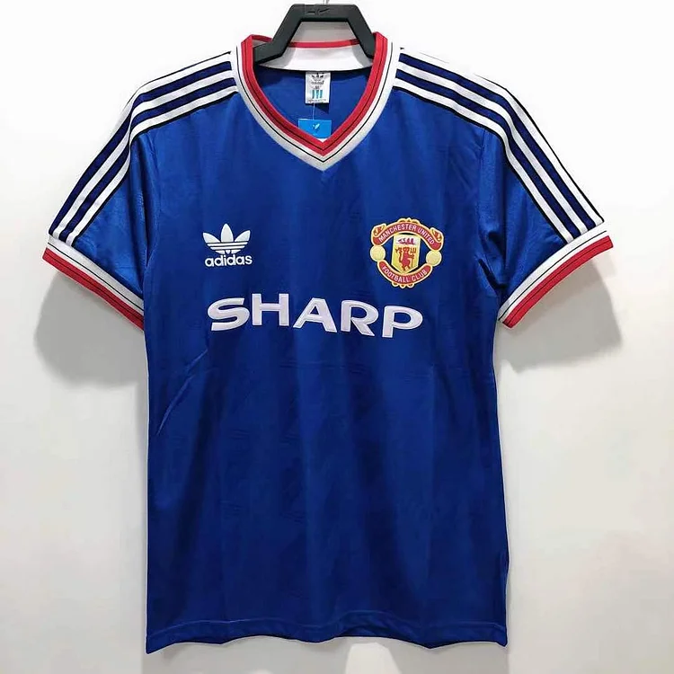 1986-88 Manchester United Second Away Retro Jersey