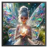 【Limited Stock Sale】Crystal Butterfly Fairy-11CT Stamped Cross Stitch 50*50cm/19.69*19.69in tapestrymarket