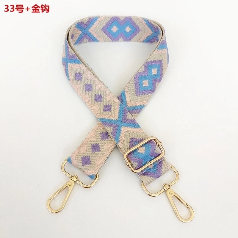 All Seasons Canvas Color Block Single Shoulder Strap Bag Accessories