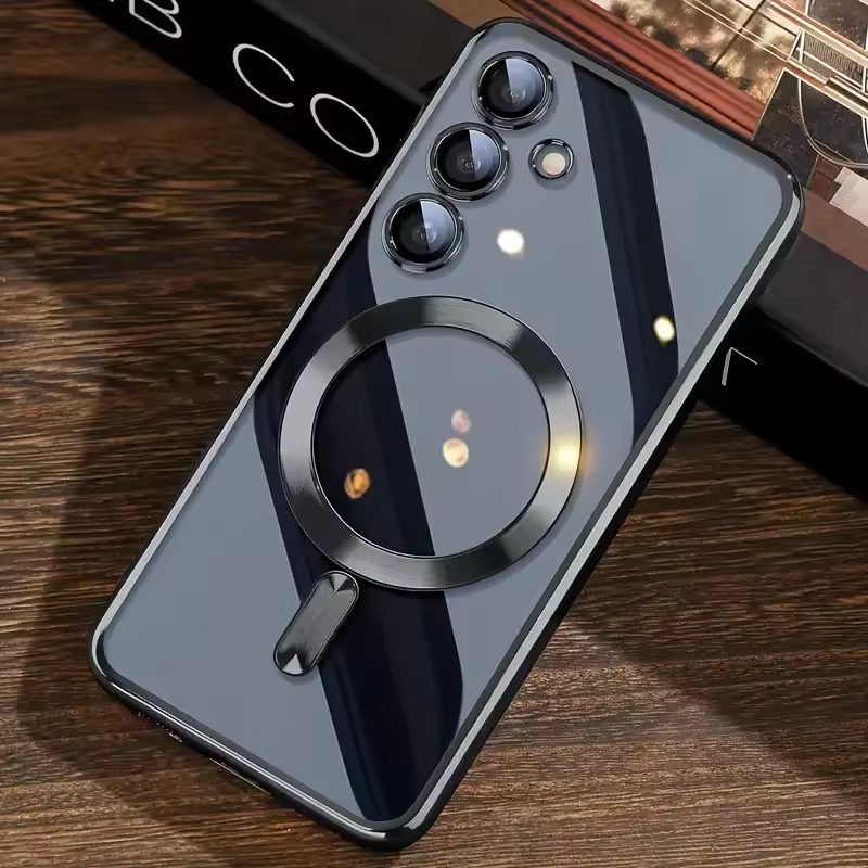 Cool Transparent MagSafe Wireless Charging Case
