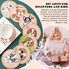 8PCS Special Shape Diamond Painting Coasters Kits (Puppy)