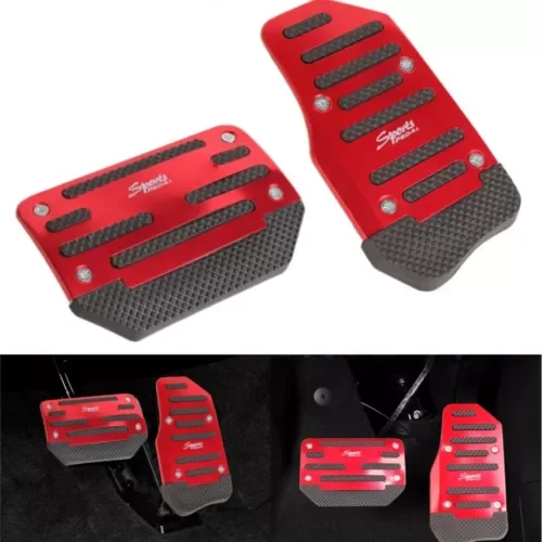 Dronehint [RED] Non-Slip Automatic Gas Brake Foot Pedal Pad Cover Car Accessories Parts US (For: GMC) Parts