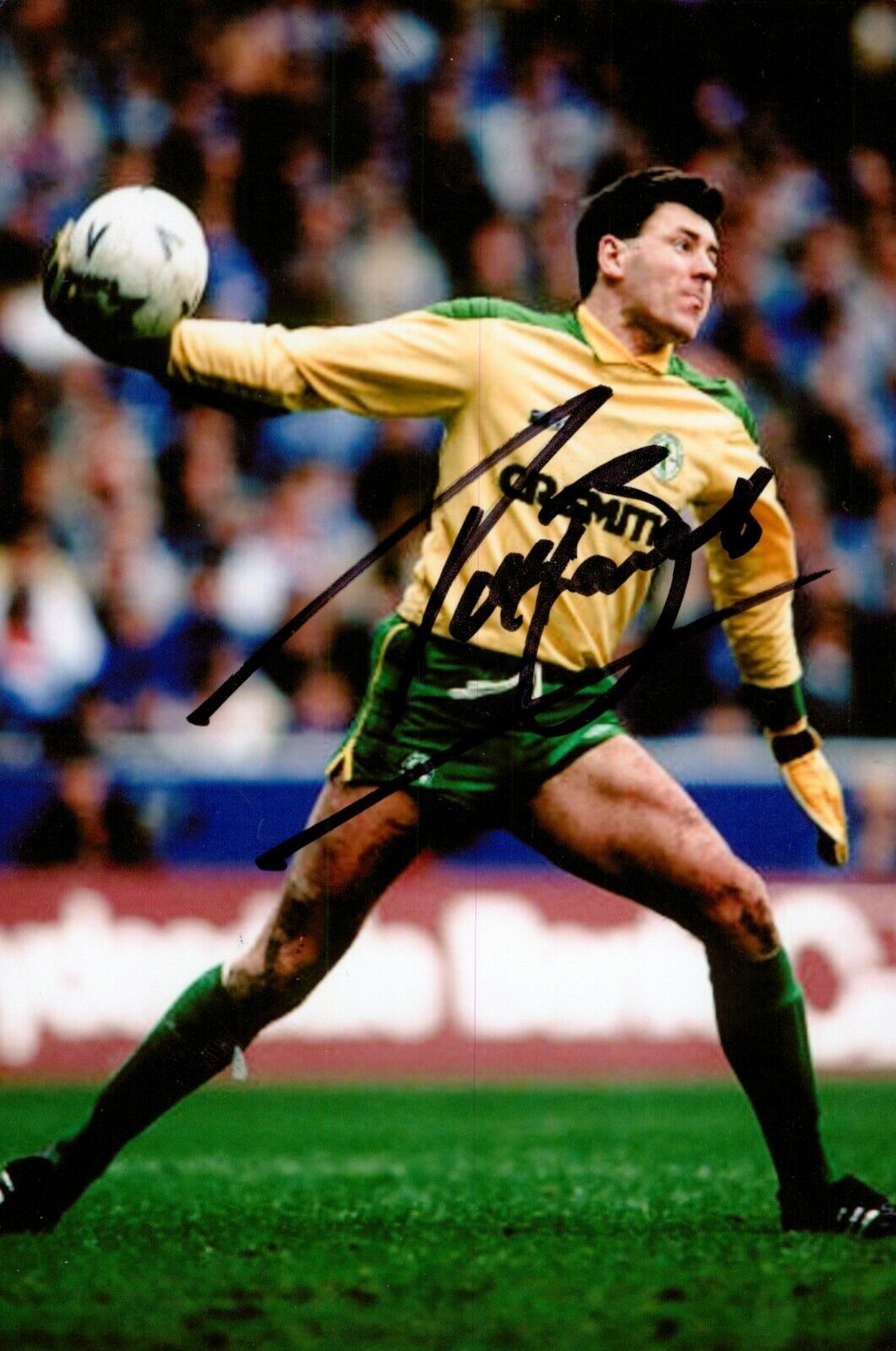 Pat Bonner Signed 6x4 Photo Poster painting Celtic Goalkeeper Genuine Autograph Memorabilia +COA