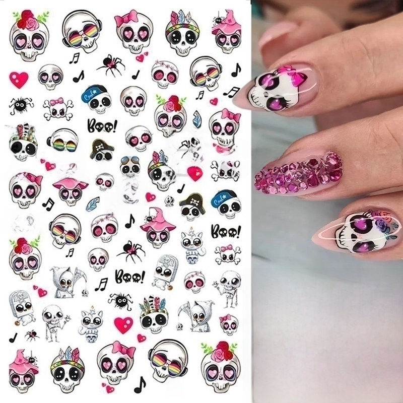 Cute Cartoon Pvc Nail Patches 1 Set